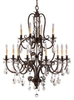 Chandelier - F2229/8+4ATS - Generation Brands