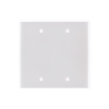 2-Gang Blank Wall Plates, Thermoplastic Medium Size Glossy Finish - 3042M - Suzhou Ele Mfg Co., Ltd.