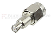 SMA Male (plug) to RP MCX Male (Plug) Adapter, Nickel Plated Brass Body, 1.2 VSWR -- SM4800 - Image