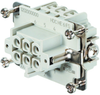 Rectangular Insert, Female, 6 Position, Screw; Product Range Weidmuller - 10B5474 - Newark, An Avnet Company