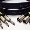 Flexygy 8Ch Flat Snake FLX XLRM-TRS 50' -- 208SNFLX-XMTRS-050