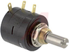 Pot;Wirewound;Rest 20 Kilohms;Panel;10 Turns;Pwr-Rtg 2W;Shaft Dia 0.25in - 70089273 - Allied Electronics, Inc.