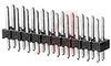 Header; Breakaway; 0.100 x 0.100 in.; PC Board; Dual; 40; 0.025 in.; 0.125 in. - 70042479 - Allied Electronics, Inc.