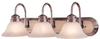 Bathroom Fixtures-Three Lights - 660869 - Light Center (The)