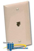 Suttle Simplex Faceplate with 6 Position, 6 Conductor.. - 2-3003 - TelephoneStuff.com