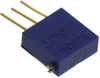 Trimmer Potentiometer, 10Kohm 25Turn Through Hole; Trimpot Type Bourns - 01F8849 - Newark, An Avnet Company