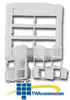 Suttle SpeedStar Double Gang Faceplate Kit with 6 Openings - STAR5502 - TelephoneStuff.com