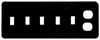 Standard Wall Plate - 54576 - Mulberry Metal Products, Inc.