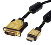 Cable, Dvi-D To Hdmi A Plug, 1.5M; Connector To Connector Roline - 58AC5081 - Newark, An Avnet Company