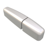 Lift-Off Hinge In-line Knuckle Style, Zinc Alloy, Chrome Plated, Satin - 96-MA-80-20 - Southco