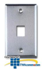 Sprint Steel-Flushplate SNGL-Gang 1-Plex (Pkg of 2) - 448100 - TelephoneStuff.com
