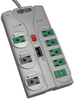 Eco-Surge 8-Outlet Surge Protector, 8-ft. Cord, 2160 Joules, Diagnostic LEDs -- TLP808NETG - Image