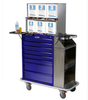Cast Cart Painted Eight Drawer Deluxe Package with Top .. -- 6035-TC - Image