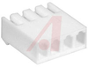 Connector; Receptacle; 4; Crimp; Locking Ramp; 180 deg; Nylon; SL-156 Housings - 70083787 - Allied Electronics, Inc.