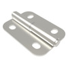 Lift-Off Hinge In-line Knuckle Style, Concealed Mount, Stainless Steel, Electro Polish, Polished - 96-DHLOM-10073-SSL - Southco