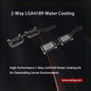 2-Way TC-LGA4189 Server Liquid Cooler | High-Perf Kit -  - ToneCooling Technology Co., Ltd