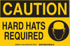 Brady B-555 Aluminum Rectangle Yellow Personal Protection Equipment (PPE) Sign - 10 in Width x 7 in Height - TEXT: CAUTION - 131921 - 754473-82746 - R. S. Hughes Company, Inc.