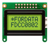 Display, Alphanumeric, 8X2, Yellow Grn; Character Count X Line Fordata - 02AC9685 - Newark, An Avnet Company