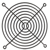 80mm Black Fan Grill - 17934 - Xoxide