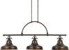 Island/Pool Table-3 Light Bar - 84546 - Light Center (The)