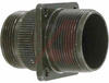 connector comp,shell only,metal circular,wall recept,solid bkshl,size 20,olive - 70141271 - Allied Electronics, Inc.