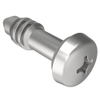 Fast Lead Screw, Small Size, Phillips Recess, 0.9mm  Max. Outer Panel, Steel, Zinc Plate, Bright chromate - 09-P-202 - Southco