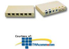 ICC 6-Port Surface Mount Box - IC108SB6 - TelephoneStuff.com