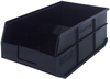 Stackable Shelf Bin, Black; Bin Colour Quantum Storage - 44AC7592 - Newark, An Avnet Company