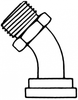 ORFS to No Braze Flange Elbow - NBFF6847 - Tompkins Industries, Inc.