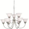 Mid. Chandeliers-Glass Up - 279322 - Light Center (The)