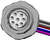 Sensor Cord, 8P M12 Rcpt-Free End, 6; Connector Type A Norcomp - 17AH5255 - Newark, An Avnet Company