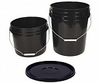 5 Gallon Bucket Lid, Black -- HG5GLID - Image
