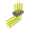 Headers, Male Pins - MTSW-102-09-S-T-250-RA-ND - DigiKey