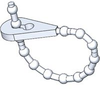 Tie; Nylon 6/6; 1-1/4 in. (Max.); 5.0 in.; 13/64 in. - 70208587 - Allied Electronics, Inc.