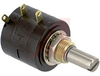 Pot;Wirewound;Rest 500 Ohms;Panel;10 Turns;Pwr-Rtg 2W;Shaft Dia 0.25in - 70089268 - Allied Electronics, Inc.