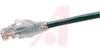 Category 6 Patch Cord; 24 AWG Solid; Bonded Pair; CMR; Green - 70038502 - Allied Electronics, Inc.