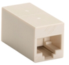 CAT5e Coupler, Cross-Pinned, Unshielded, Beige, Single-Pack - FM567-R2 - Visual Sound, Inc.