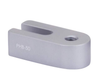 Post Holder Base, Slim, Open Slot, 0.5 in. Thick, 1/4-20 - PHB-50 - Newport MKS