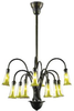 Large Chandeliers-Glass Shade - 74340 - Light Center (The)