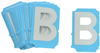 Brady Bradyglo Letter Label - Printed Msg = B - 6004-B - 754473-84342 - R. S. Hughes Company, Inc.