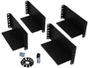 2-Post Rack-Mount Installation Kit of 3U and Larger UPS, Transformer and Battery Pack Components -- 2POSTRMKITHD - Image