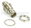 TNC Female (Jack) to TNC Female (Jack) Bulkhead Adapter, Nickel Plated Brass Body, 1.3 VSWR - SM5720 - Fairview Microwave Inc.