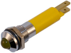 Panel Mount Indicator, Led, 8Mm, Yellow, 12V; Led Color Wamco - 86T5530 - Newark, An Avnet Company