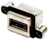 connector,usb receptacle,single port,vertical,pcb mount - 70144950 - Allied Electronics, Inc.