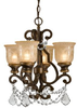Mini Chandeliers-Glass Shade - 11989 - Light Center (The)