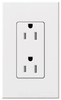 Duplex/Single Receptacle -- NTR-15-TR-WH - Image