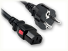 CEE 7/7 EURO SCHUKO to IEC-60320-C13 AUTO-LOCK HOME // Power Cords // International Power Cords // Europe Power Cords -- 8500.006AL - Image