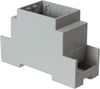 Din Rail Enclosure, Pc, Grey; Enclosure Type Camdenboss - 76R0195 - Newark, An Avnet Company