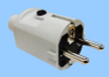 16A/250V Continental European Plug -- 88010802 - Image