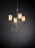GLA-8910-16-WHTW-NCKL Mid. Chandeliers-Glass Up - 494955 - Capital Lighting, Inc.